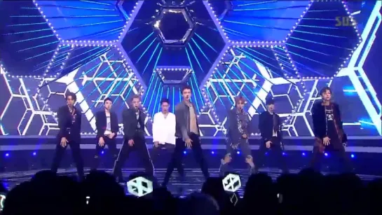 [CUT] 160821 EXO - Lotto (Louder) @ SBS Inkigayo