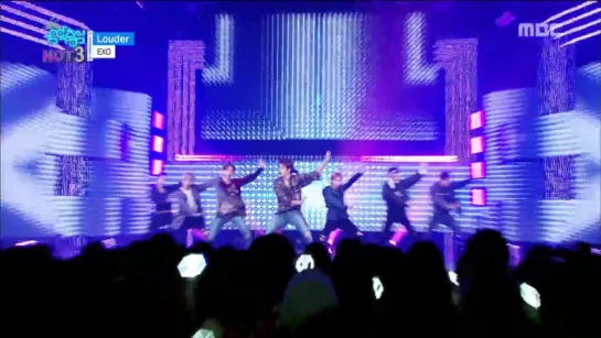 [CUT] 160827 EXO - Lotto (Louder) @ MBC Music Core