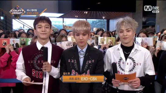 180412 EXO-CBX -  Mini Fanmeet + Next Up + Blooming Day @ M!Countdown