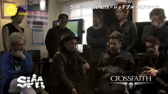 [jrokku] SiM x Crossfaith - интервью для SPACE SHOWER NEWS