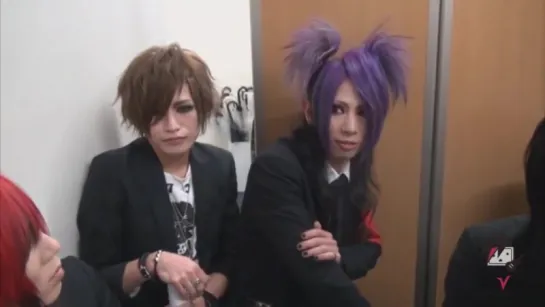 [jrokku] DIAURA, Grieva, Gossip, Kuroyuri to Kage - [ ニコびじゅ] (Backstag, за кулисами)