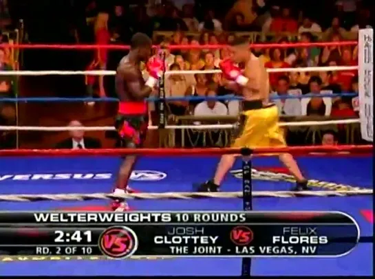 2007-08-09 Joshua Clottey vs Felix Flores