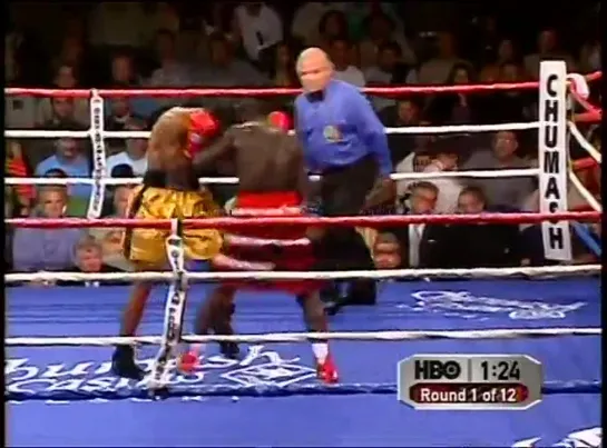 2006-07-29 Joshua Clottey vs Richard Gutierrez (IBF Inter-Continental Welterweight Title)