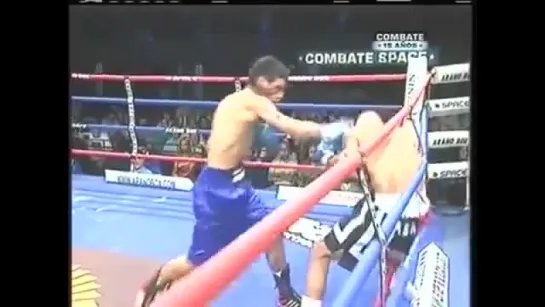 2006-04-01 Lucas Matthysse vs Victor Rios (vacant WBO Latino Junior Welterweight Title)