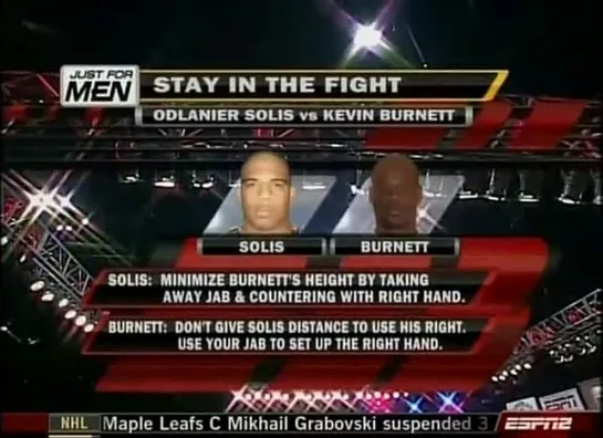 2009-01-09 Odlanier Solis vs Kevin Burnett (WBC International & vacant WBA Fedelatin Heavyweight Titles)