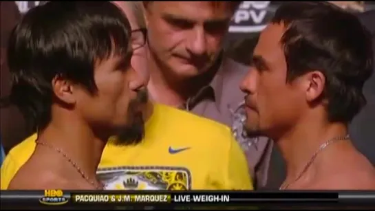 Weigh-In: Pacquiao-Marquez III