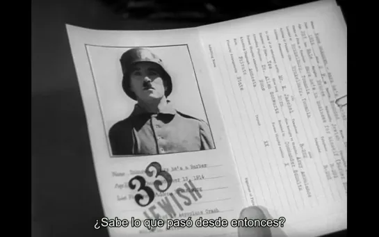 The Great Dictator (1940) Charles Chaplin - subtitulada