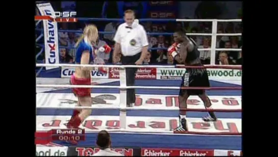 2008-07-11 Natascha Ragosina vs Conjestina Achieng (WIBF & GBUF Super Middleweight Titles)