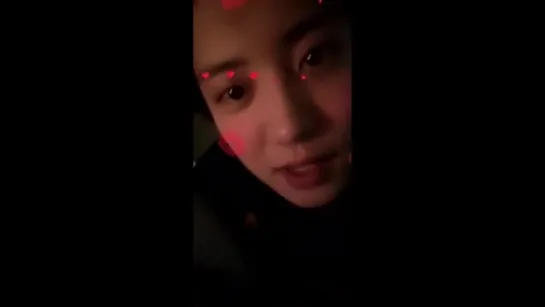 180209 Chanyeol @ Instagram Live