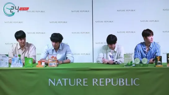 180806 EXO @ Nature Republic Event in Bangkok