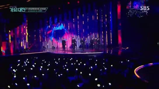 161226 SAF 가요대전 Progressive Stage EXO MAMA Heavy Metal