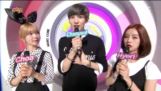 150502 MC Chanyeol & EXO Win @ MBC Show! Music Core