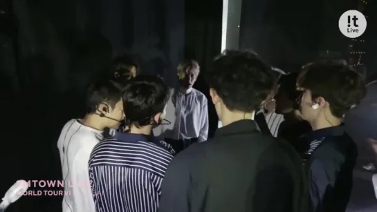 180423 EXO @ The behind the scenes of SMTOWN LIVE WORLD TOUR VI in DUBAI