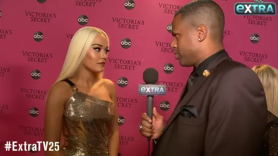 Rita Ora Slays in Versace Before the Victoria’s Secret Fashion Show