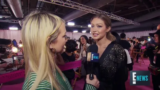 Gigi Hadid on VS Return Alongside Kendall Jenner  Sister Bella _ E! Red Carpet  Award Shows