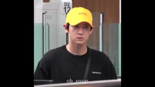 180706 EXO Chanyeol @ Incheon Airport