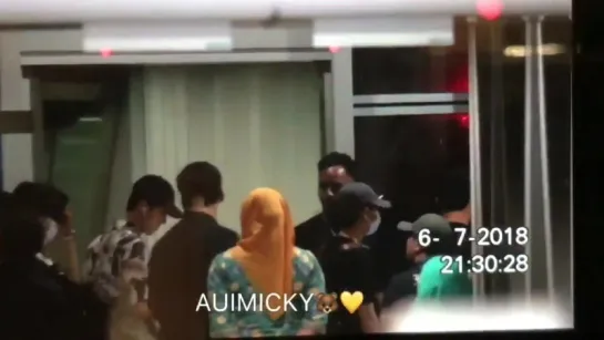 180706 EXO Chanyeol @ KLIA Airport