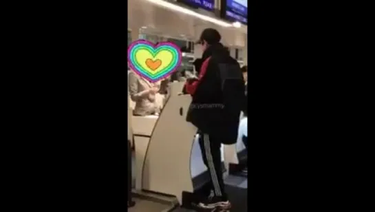 180225 EXO Chanyeol @ HND Airport