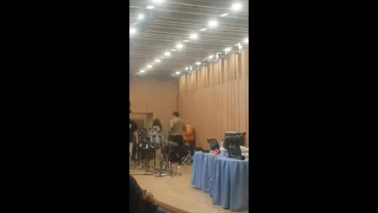 30.08.2018 - Юнхо во время эфира SBS Power FM 107.7 Cultwo show.