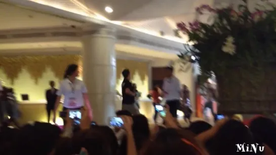 Fancam_Hotel_121124 UKnow Yunho @ Dusit Thani Hotel