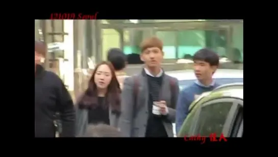 Fancam_Stalk_121019 TVXQ Changmin outside KBS