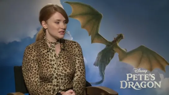 Petes Dragon Interview - Bryce Dallas Howard