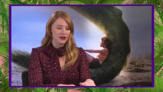 Petes Dragon Bryce Dallas Howard RIDES A DRAGON Behind The Scenes!  MTV