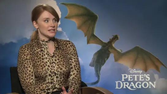 PETES DRAGON Interviews Robert Redford and Bryce Dallas Howard