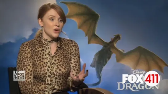 Bryce Dallas Howard talks dragons, childhood