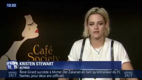 Kristen Stewart on her Love for French Cinema [DUBBED]