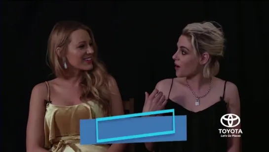 Kristen Stewart and Blake Lively on Working with WA