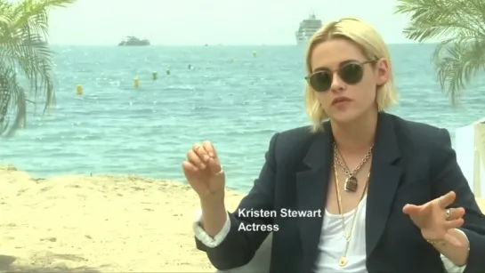 Kristen Stewart at home with French film industry