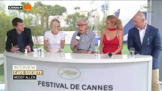 CAFE SOCIETY - Interview - EV - Cannes 2016