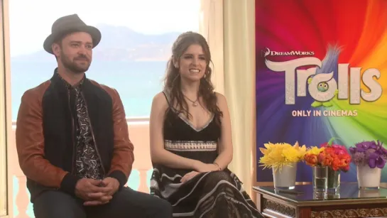 Justin Timberlake and Anna Kendrick interview - TROLLS