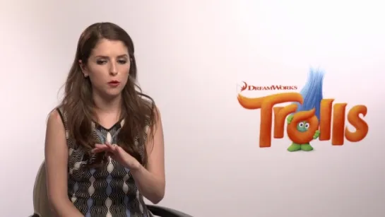 Trolls Anna Kendrick Official Movie Interview - Cannes