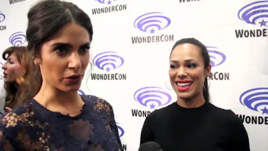 Interview Sleepy Hallows Nikki Reed and Jessica Camacho at WonderCon2016