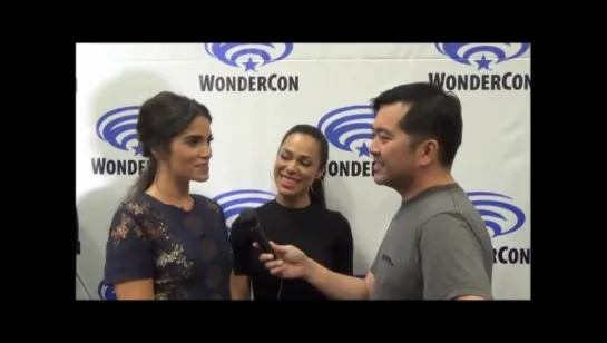 WonderCon 2016 Nikki Reed and Jessica Camacho for Sleepy Hollow