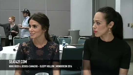 Nikki Reed  Jessica Camacho Sleepy Hollow WonderCon 2016 Interview