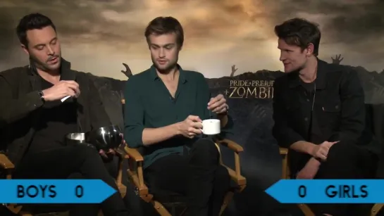 Pride  Prejudice  Zombies Cast Plays an Accent Guessing Game!