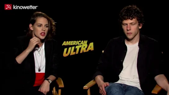 Interview Kristen Stewart  Jesse Eisenberg AMERICAN ULTRA