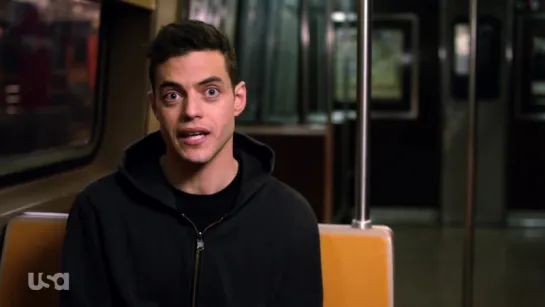 MR. ROBOT Rami Malek - Behind the Scenes Interview