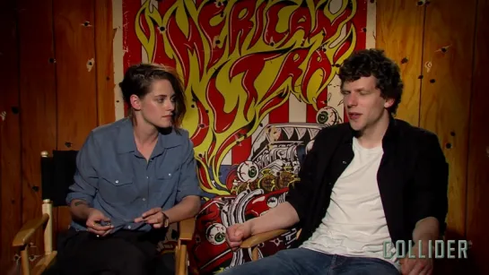 Kristen Stewart and Jesse Eisenberg Talk American Ultra and Having Great Chemistry