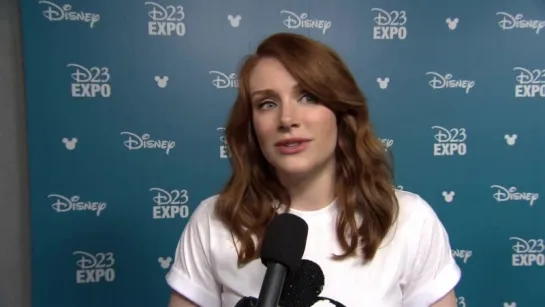 PETES DRAGON Bryce Dallas Howard on the D23 Red Carpet