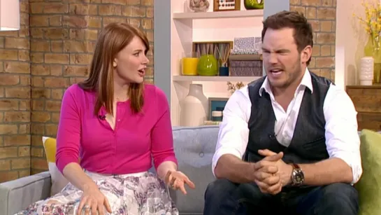 Chris Pratt and Bryce Dallas Howard - Jurassic World Interview  This Morning