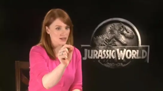 Chris Pratt and Bryce Dallas Howard take dinosaur test