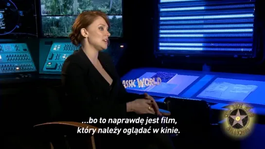 BRYCE DALLAS HOWARD o Jurassic World w IMAX