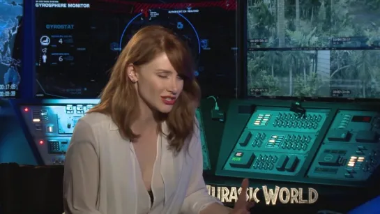 Bryce Dallas Howard Interview Jurassic World