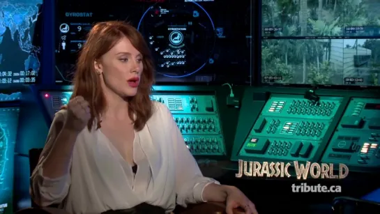 Bryce Dallas Howard - Jurassic World Interview HD