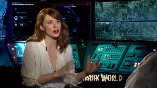 Bryce Dallas Howard JURASSIC WORLD Pays Tribute to the Fans