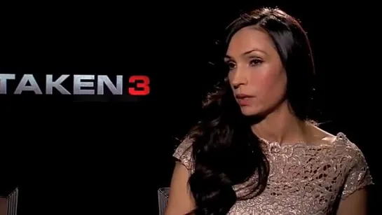 Famke Janssen  Maggie Grace Talk New Film 'Taken 3,' Liam Neeson  More